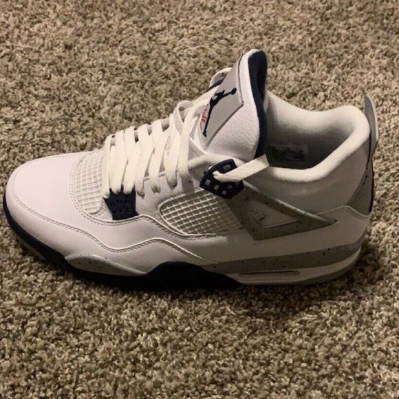 Jordan 4 Retro Mid Midnight Navy size 10 main image 4
